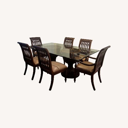 Used Bernhardt Furniture Solid Wood Dining Room Set  for sale on AptDeco