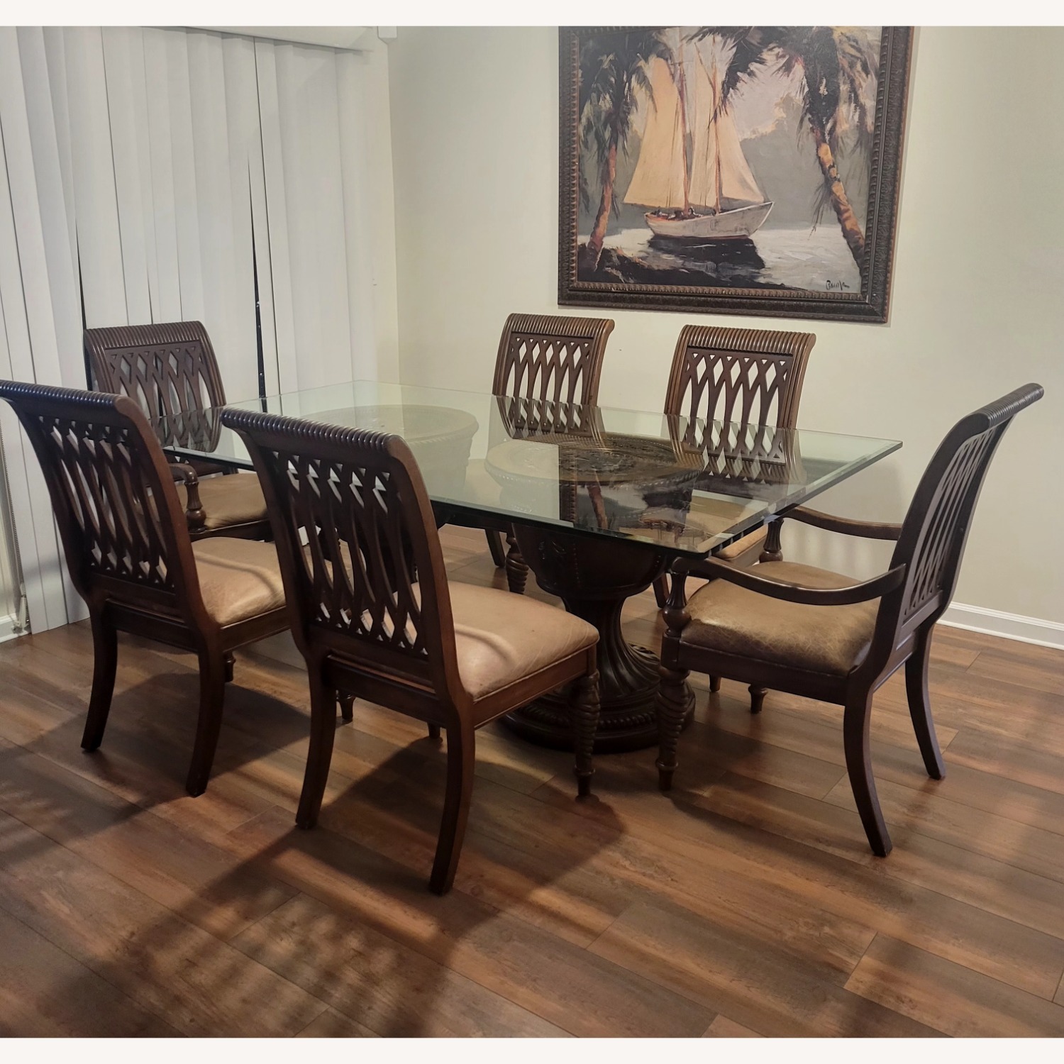 Bernhardt Furniture Solid Wood Dining Room Set  - image-5
