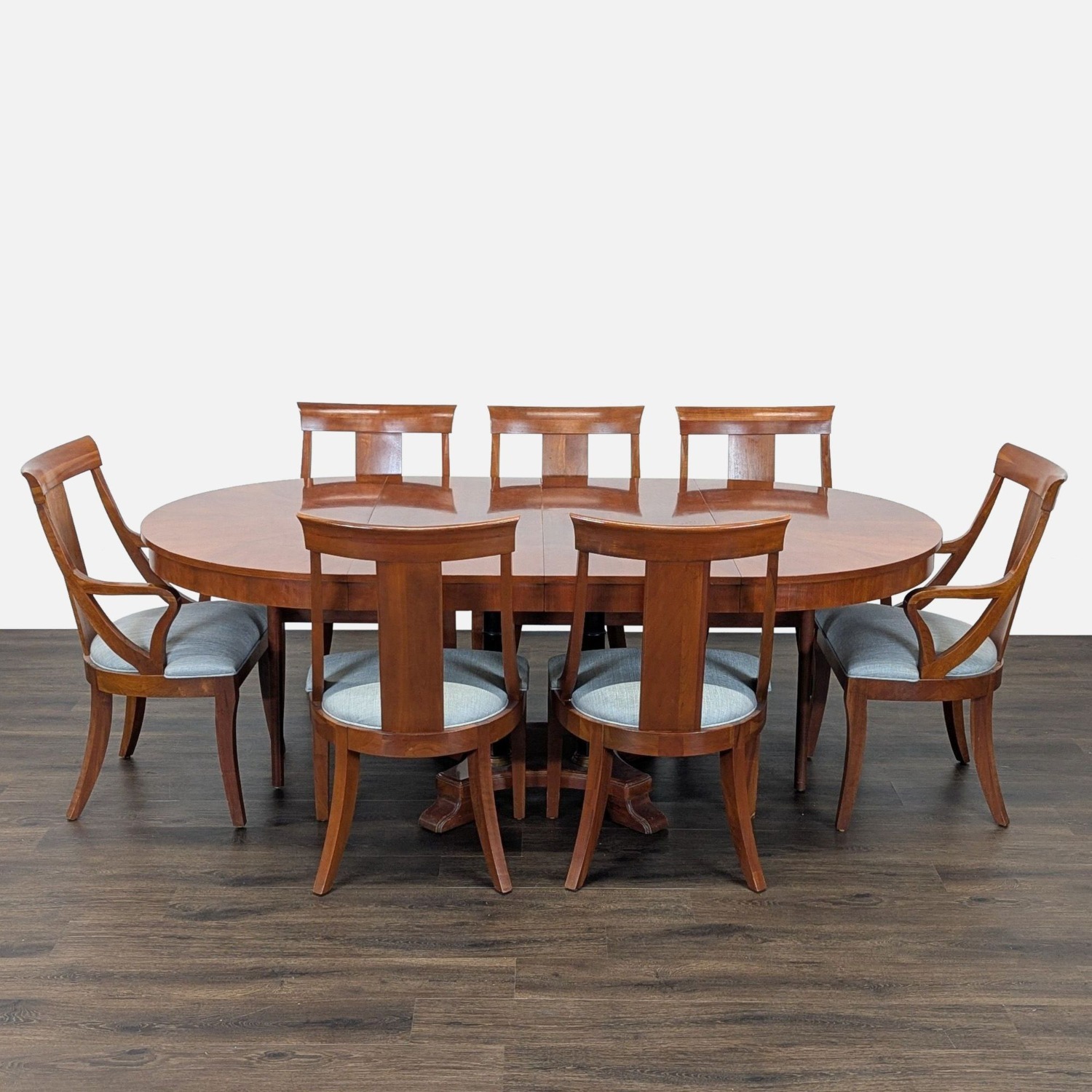 Ethan Allen 8-Piece Wood Dining Set  - image-6