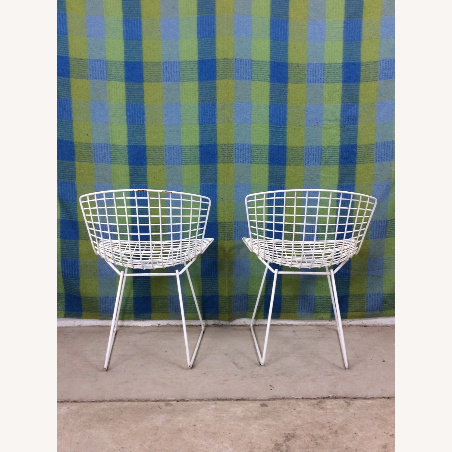 Set of 6 Metal Chairs by Harry Bertoia for Knoll - image-25