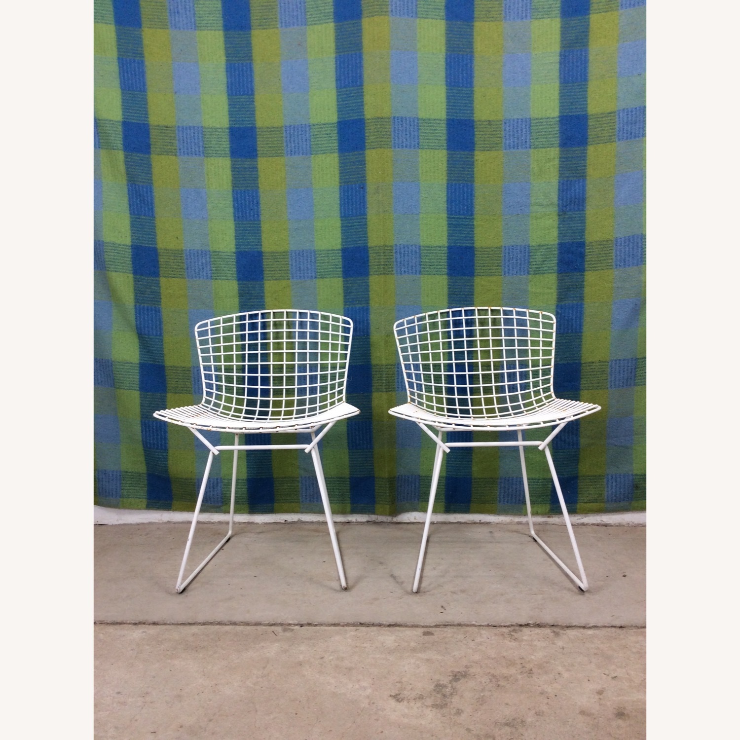 Set of 6 Metal Chairs by Harry Bertoia for Knoll - image-13