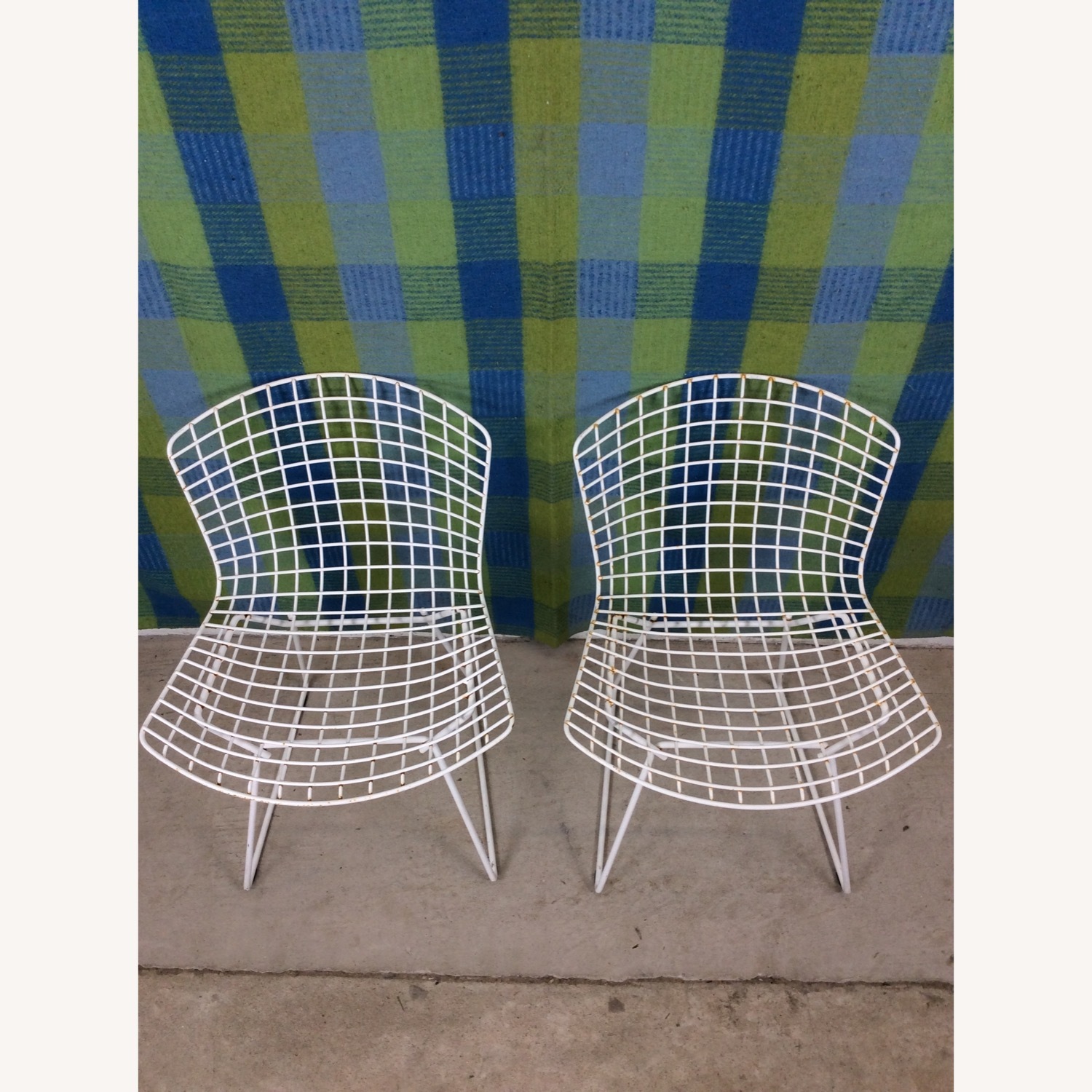 Set of 6 Metal Chairs by Harry Bertoia for Knoll - image-17