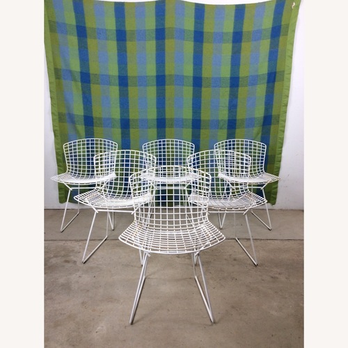 Used Set of 6 Metal Chairs by Harry Bertoia for Knoll for sale on AptDeco