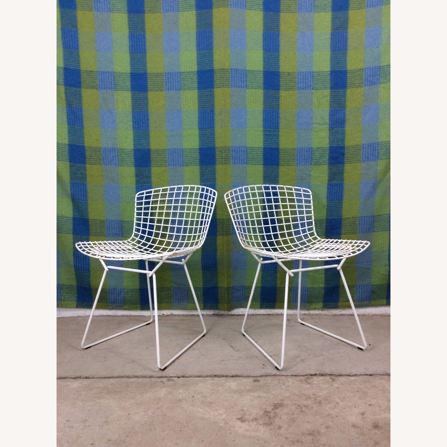 Set of 6 Metal Chairs by Harry Bertoia for Knoll - image-20