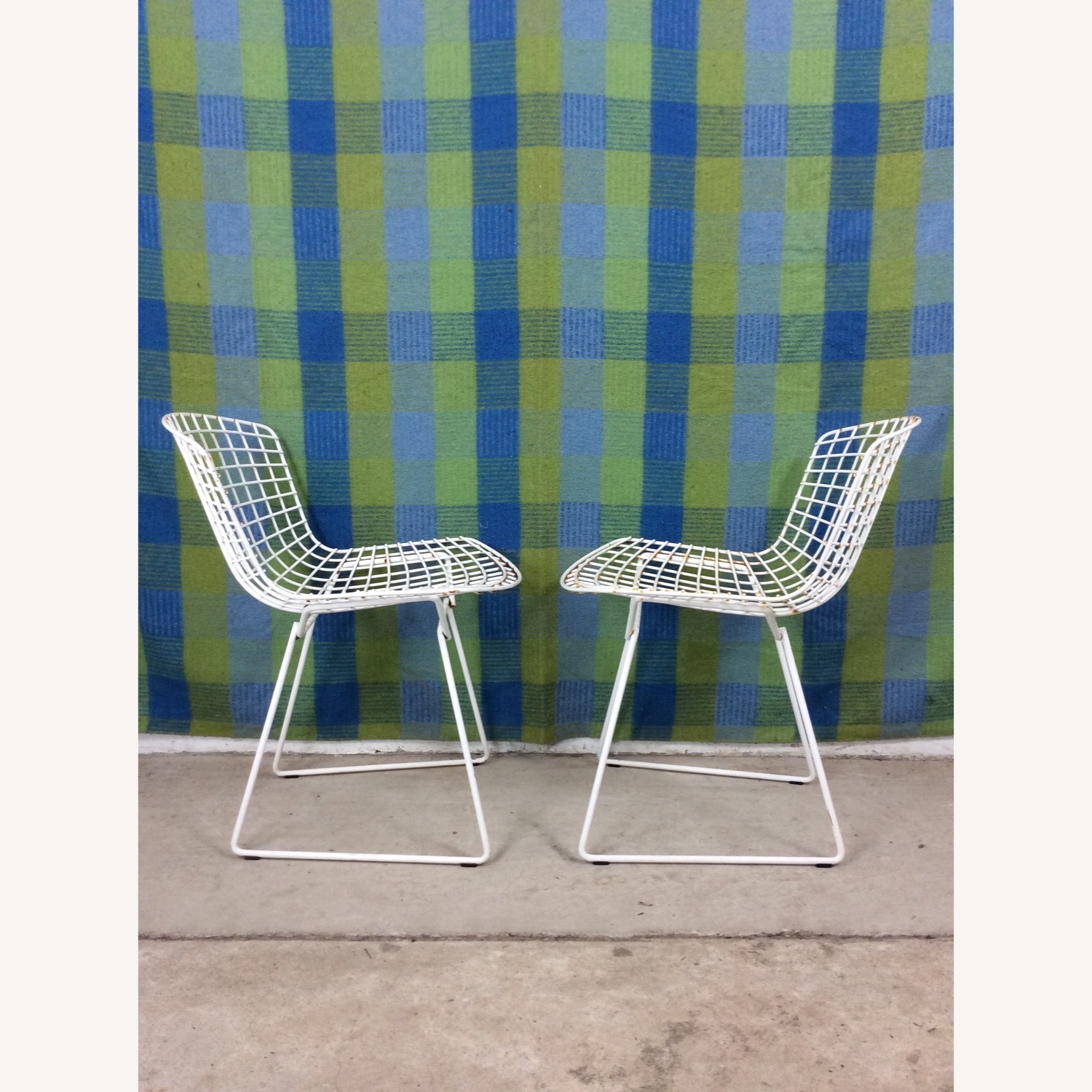 Set of 6 Metal Chairs by Harry Bertoia for Knoll - image-30