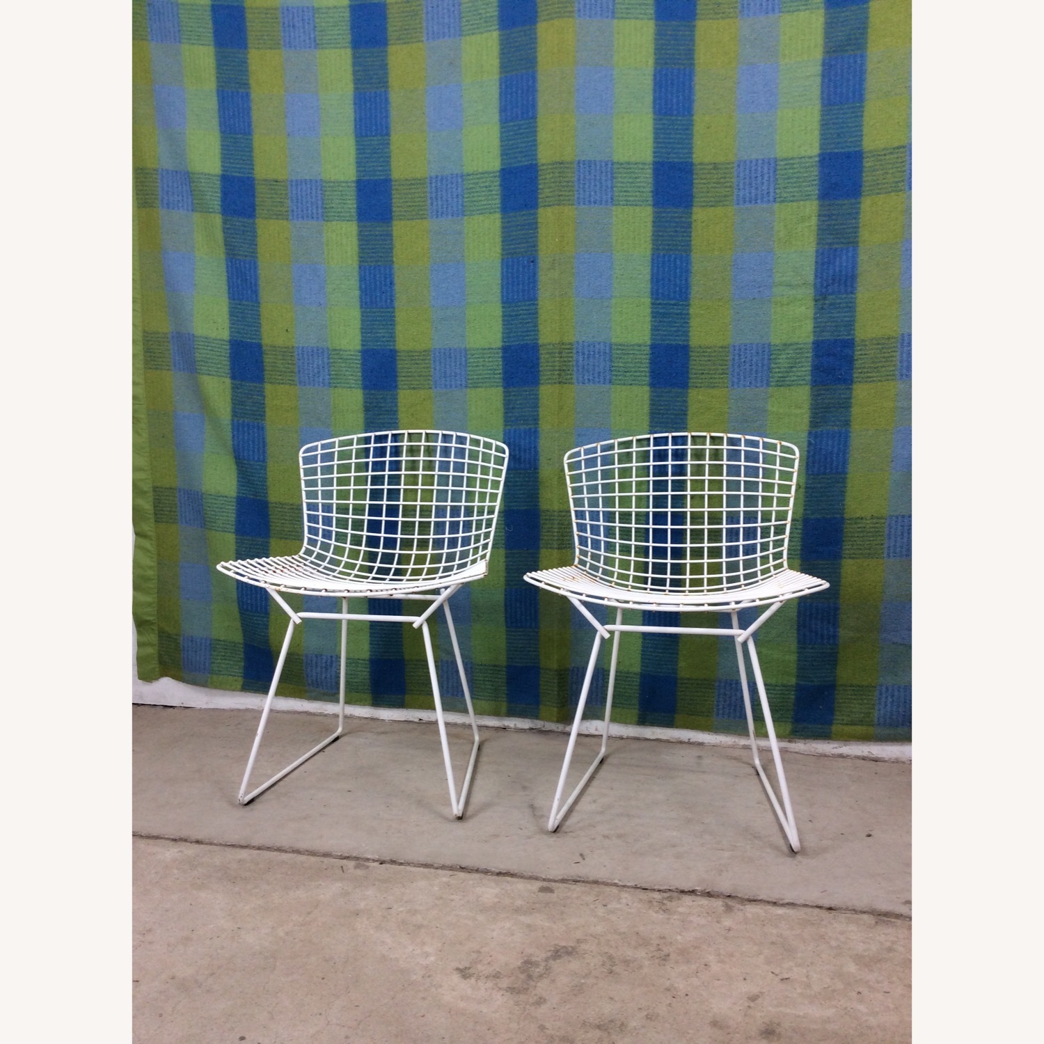 Set of 6 Metal Chairs by Harry Bertoia for Knoll - image-16