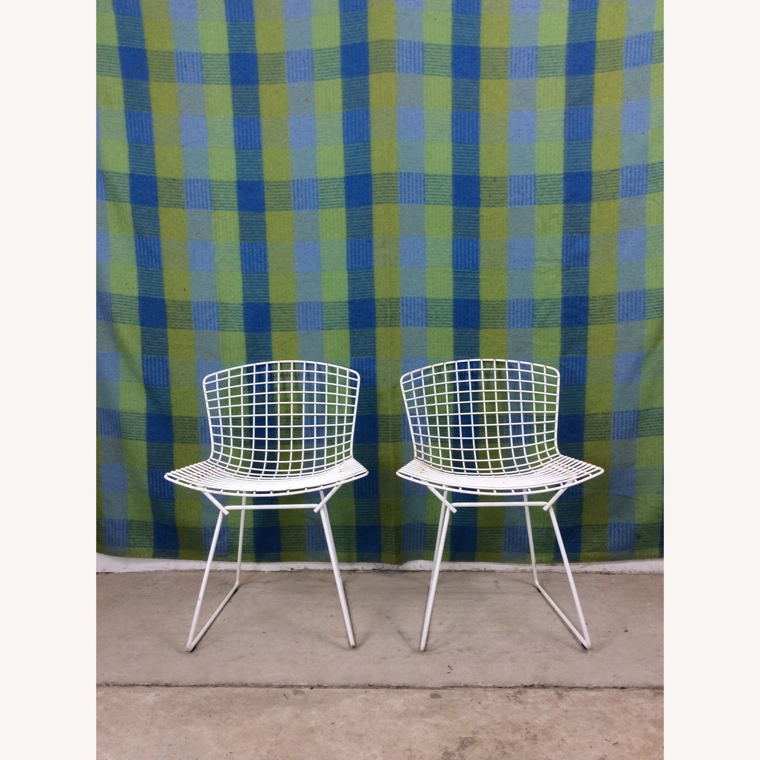 Set of 6 Metal Chairs by Harry Bertoia for Knoll - image-14