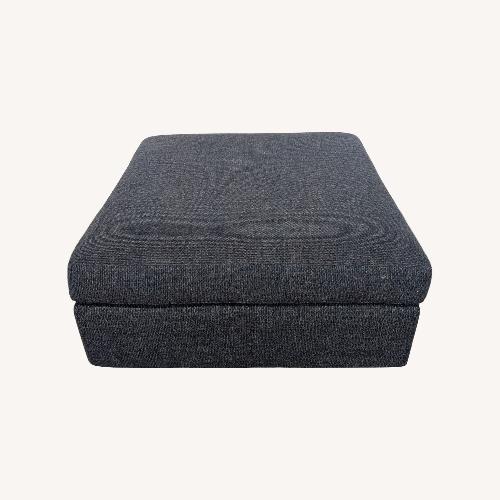 Used Upholstered Ottoman for sale on AptDeco