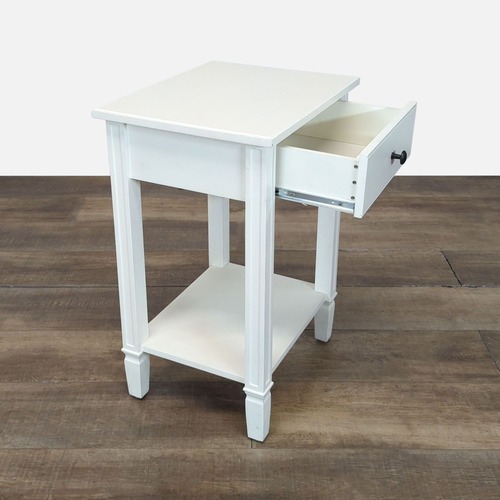 Used One Drawer Wood Nightstand for sale on AptDeco