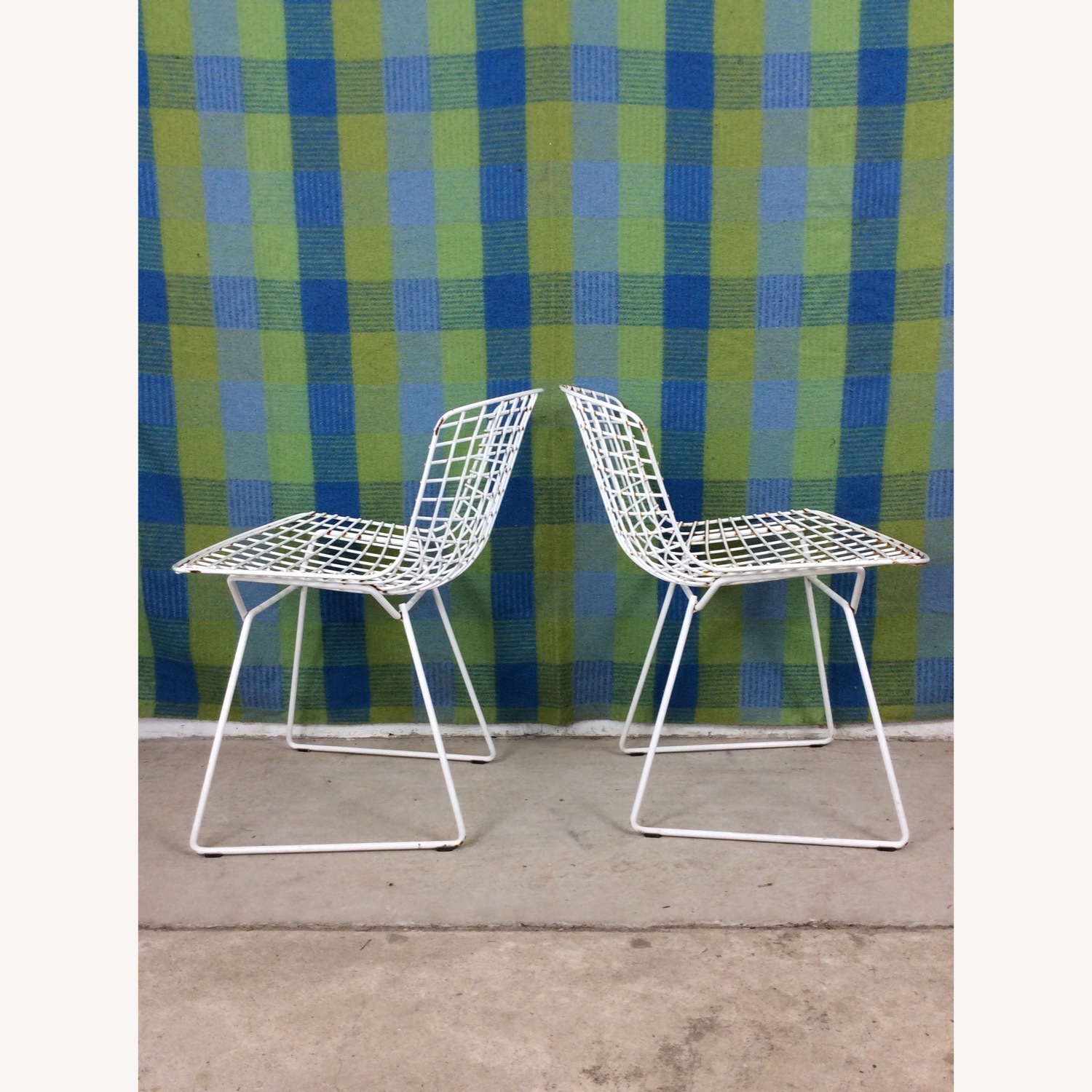 Set of 4 Metal Chairs by Harry Bertoia for Knoll - image-15