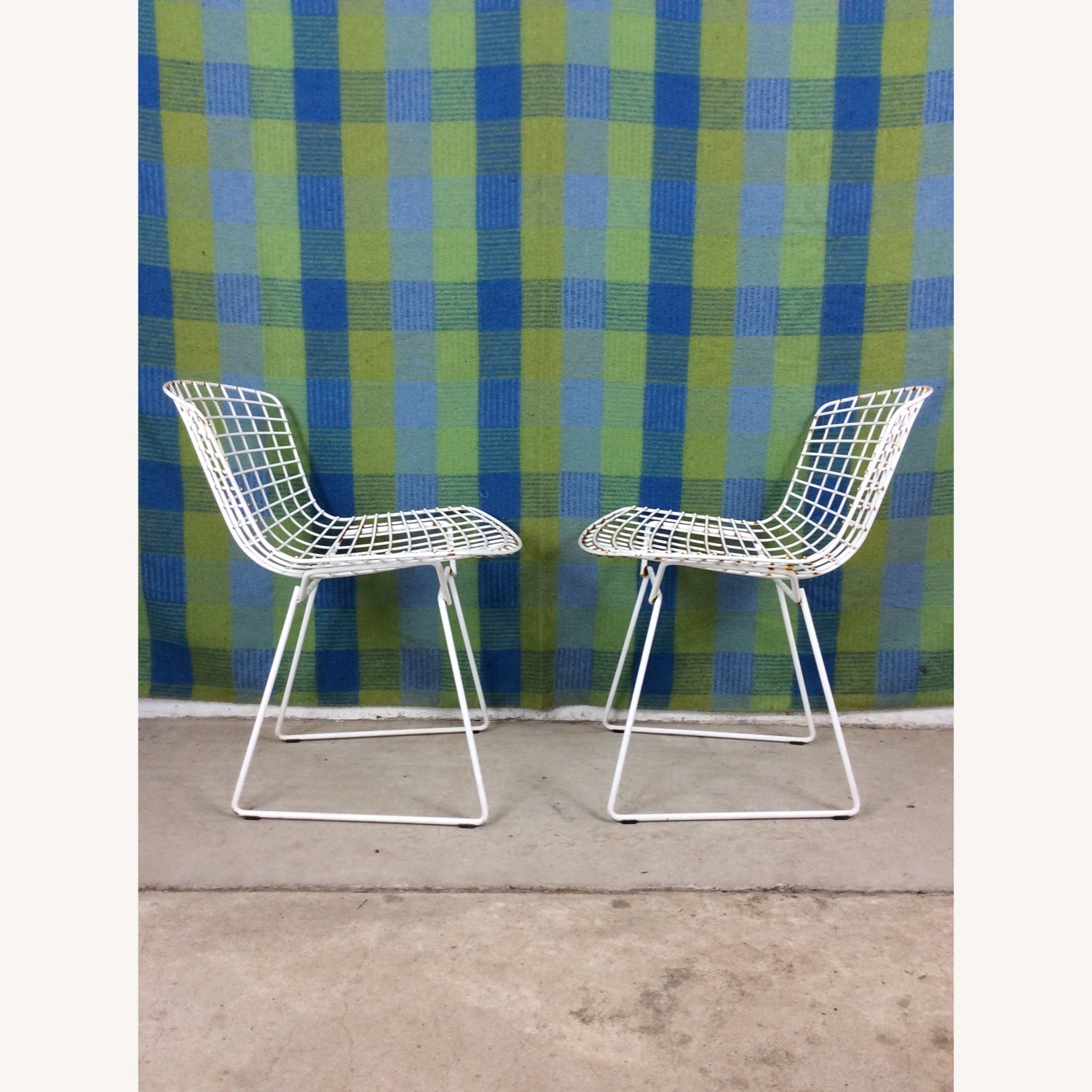 Set of 4 Metal Chairs by Harry Bertoia for Knoll - image-19