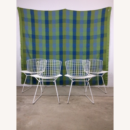 Used Set of 4 Metal Chairs by Harry Bertoia for Knoll for sale on AptDeco