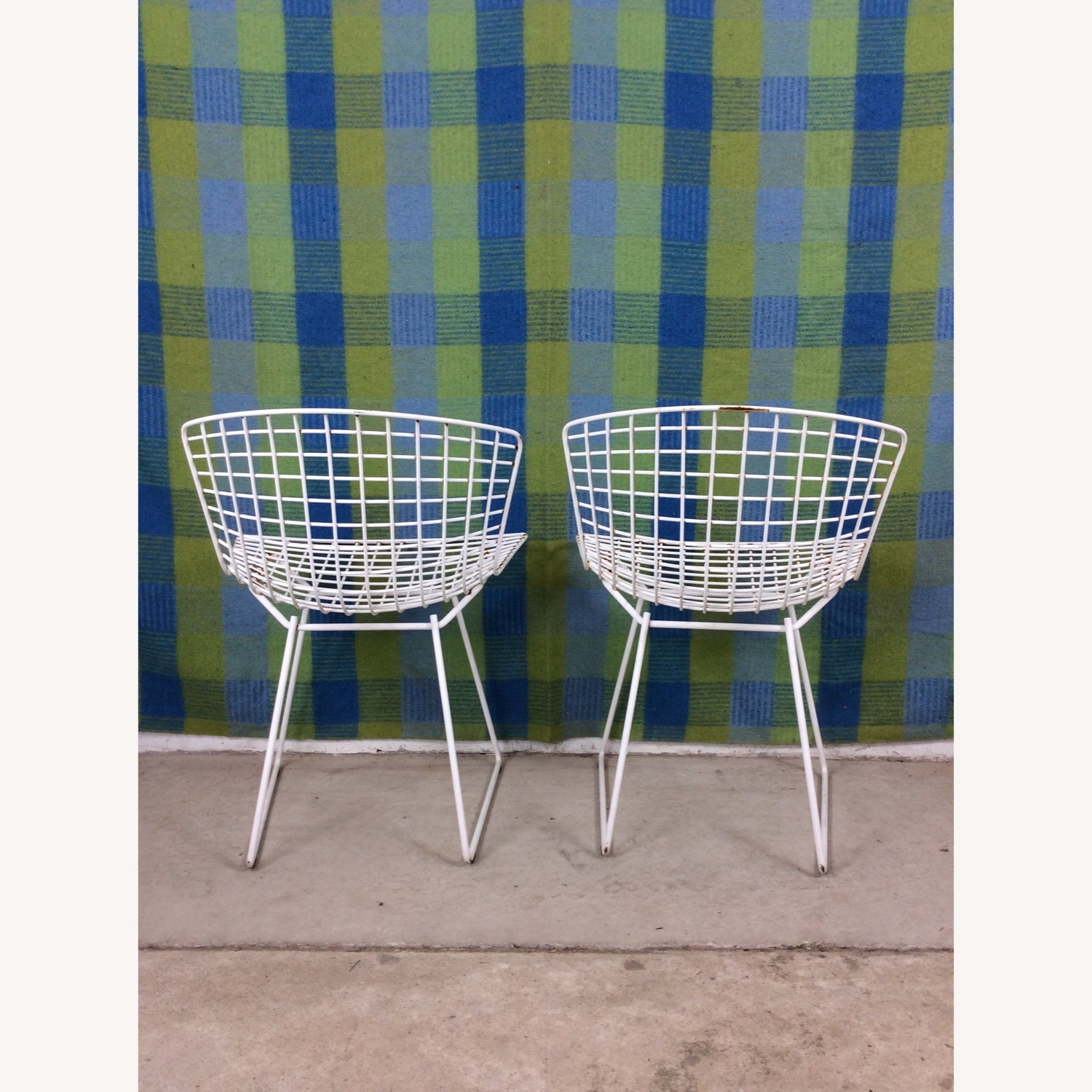 Set of 4 Metal Chairs by Harry Bertoia for Knoll - image-16