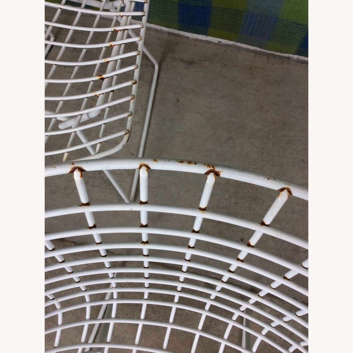 Set of 4 Metal Chairs by Harry Bertoia for Knoll - image-6