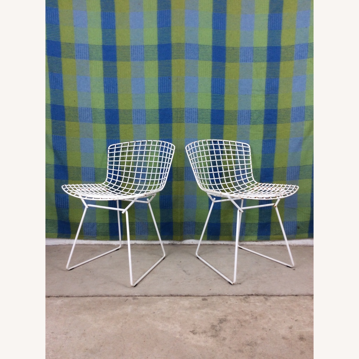 Set of 4 Metal Chairs by Harry Bertoia for Knoll - image-14