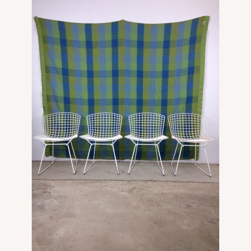 Used Vintage/Antique Finds White Metal Dining Chairs for sale on AptDeco