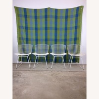 Vintage/Antique Finds White Metal Dining Chairs