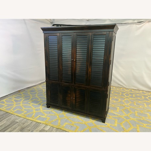 Used Pottery Barn Media Cabinet for sale on AptDeco