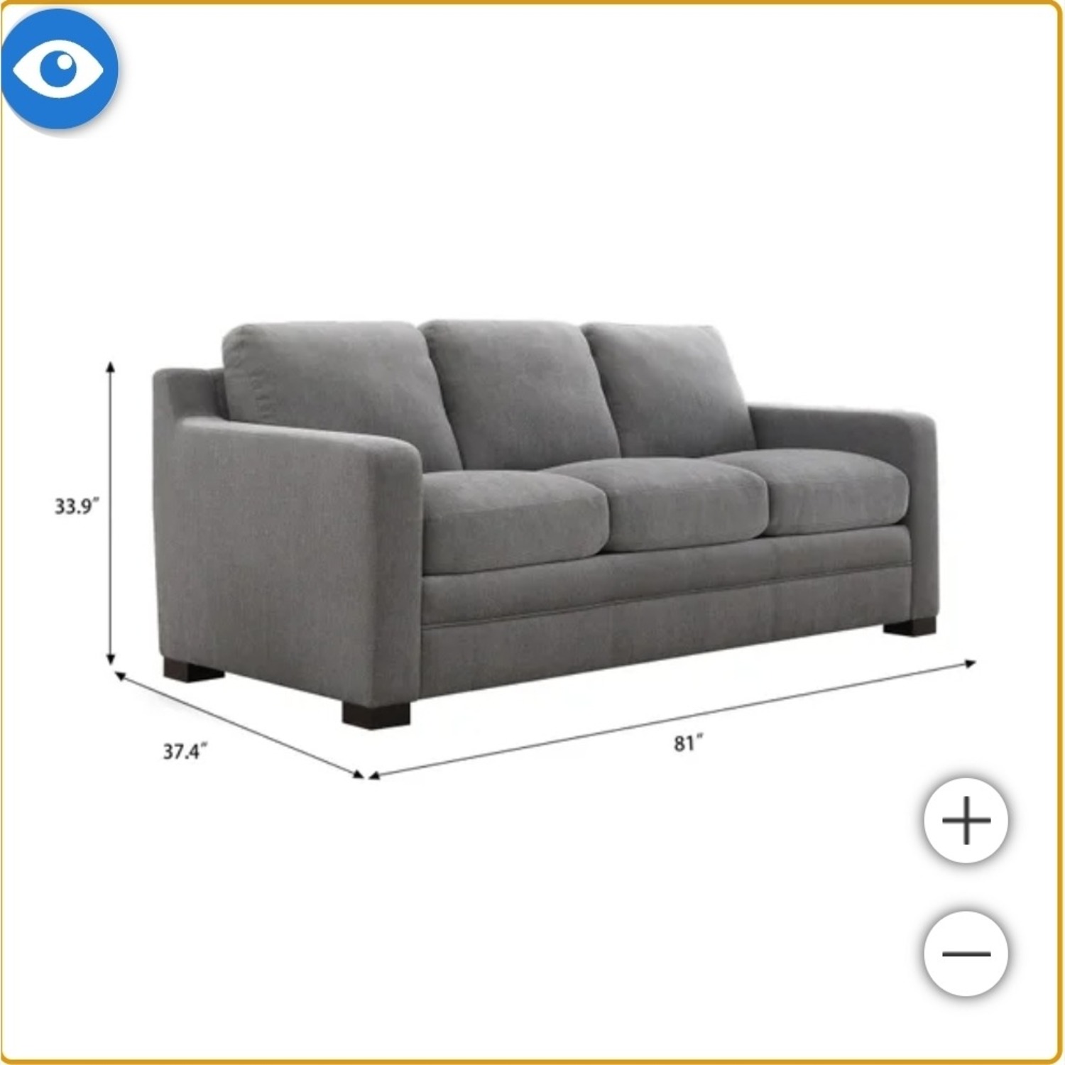 Costsco Liviana Fabric Queen Sleeper Sofa - image-5