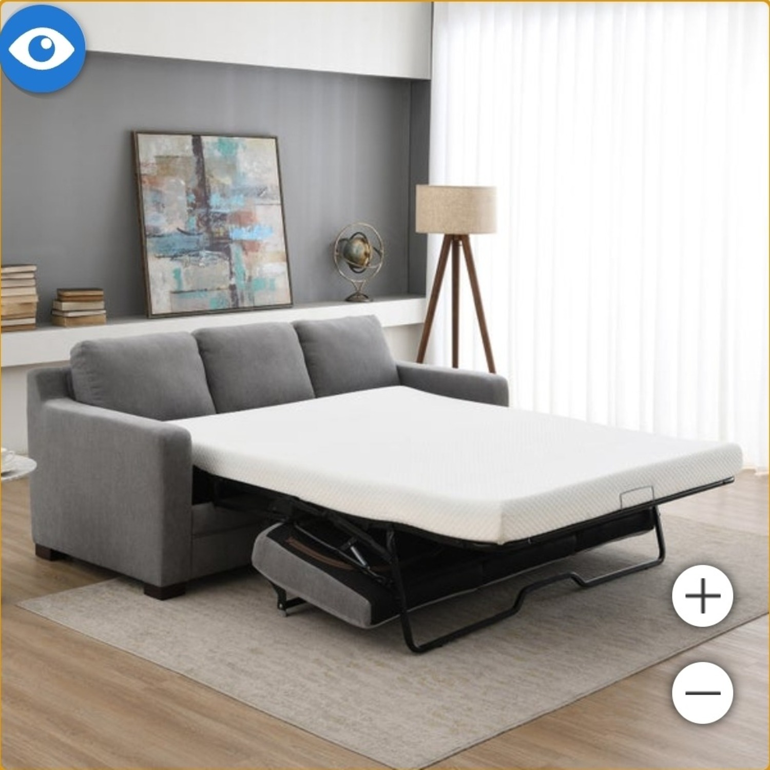 Costsco Liviana Fabric Queen Sleeper Sofa - image-3