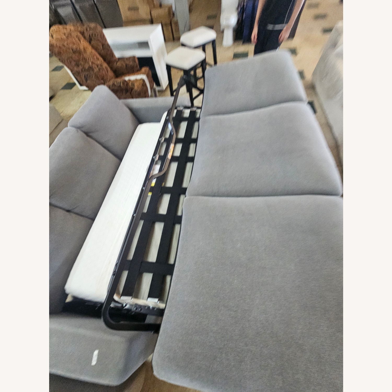 Costsco Liviana Fabric Queen Sleeper Sofa - image-8
