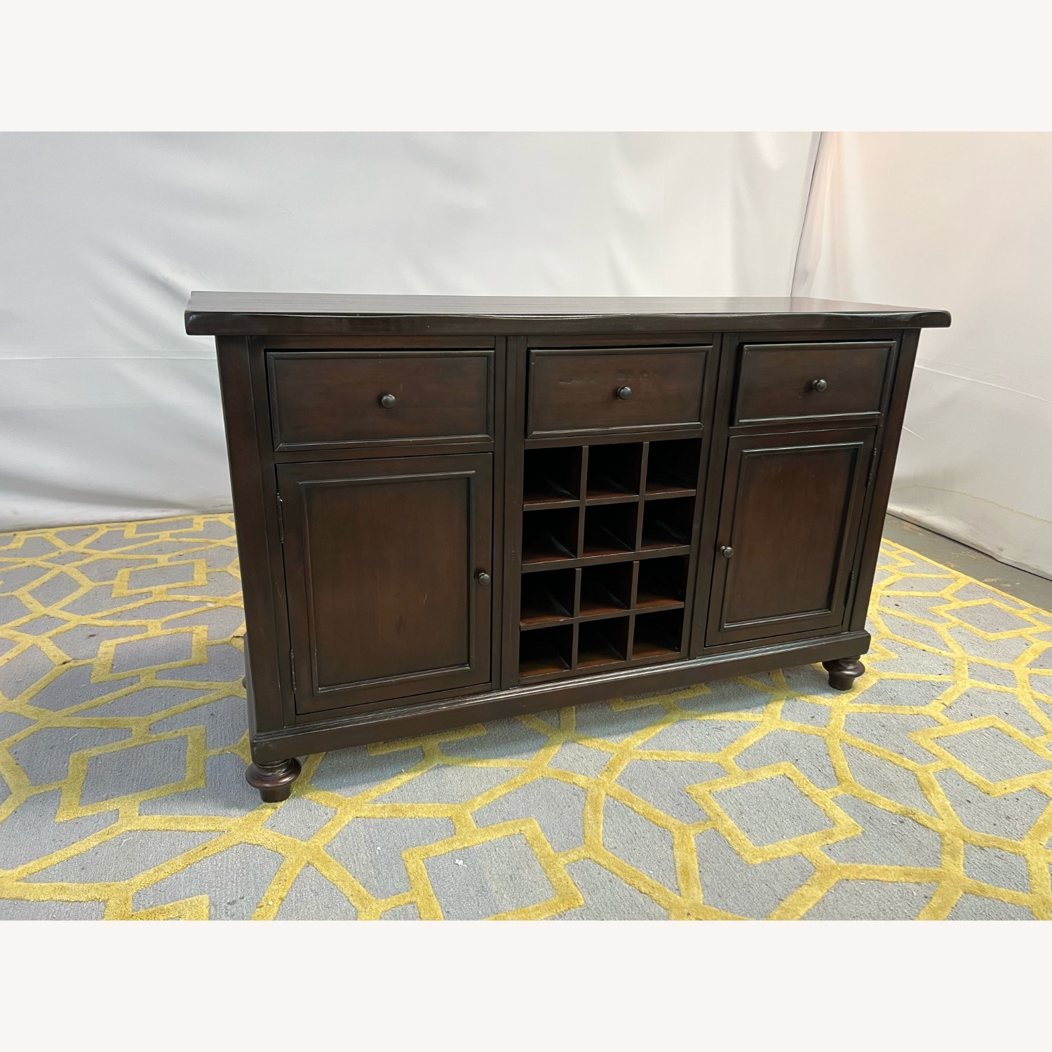 Pottery Barn Montego Modular Bar Buffet in Cherry - image-1