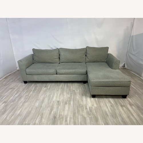 Used Raymour and Flanigan Diane 2pc. Sectional for sale on AptDeco