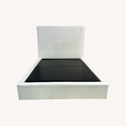 Used Restoration Hardware Lawson Fabric Panel Queen Bed for sale on AptDeco