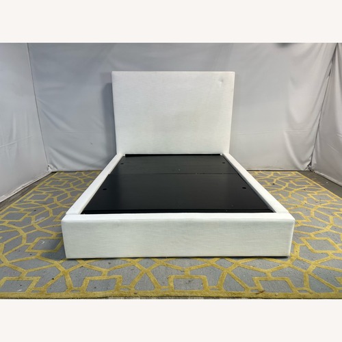 Used Restoration Hardware Lawson Fabric Panel Queen Bed for sale on AptDeco