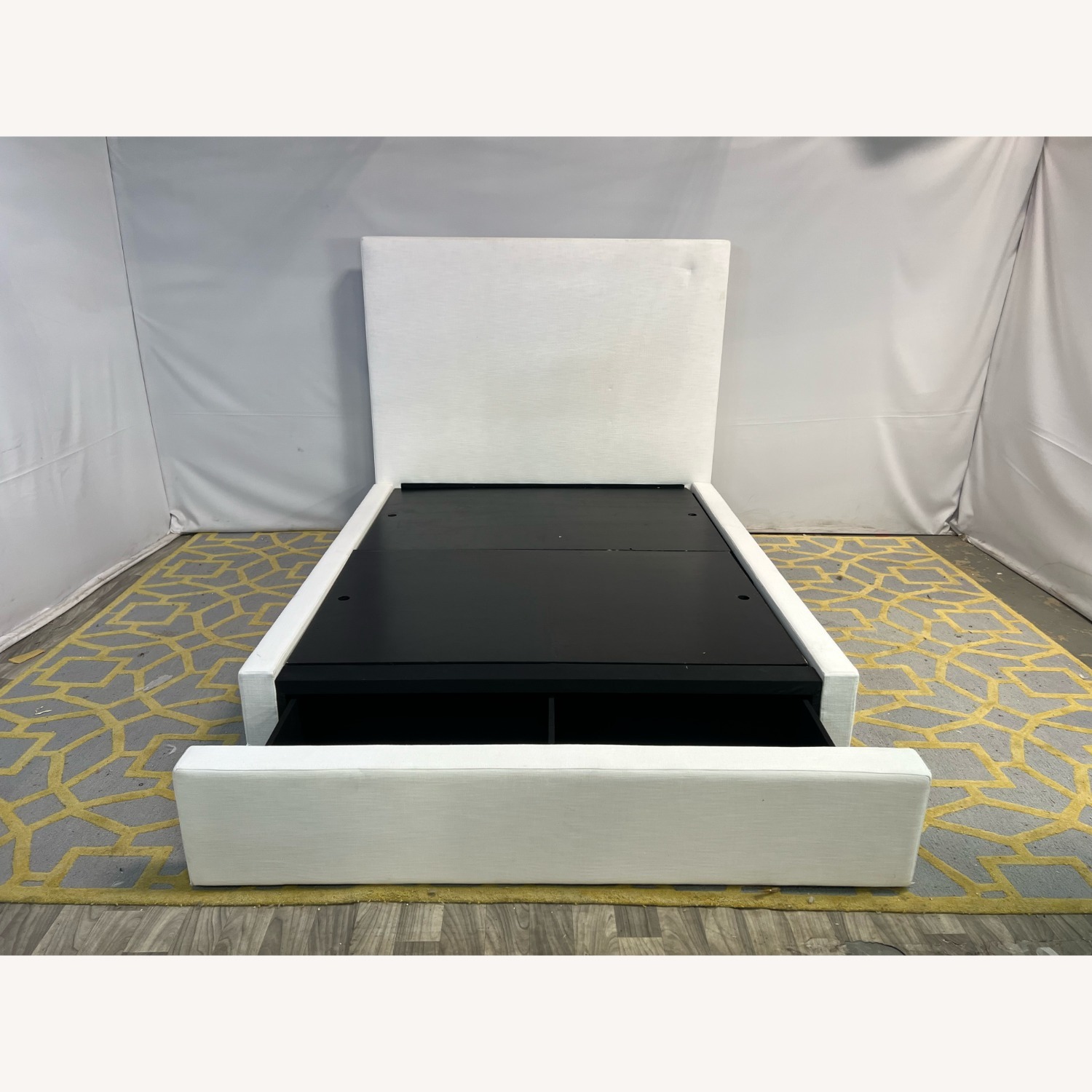 Restoration Hardware Lawson Fabric Panel Queen Bed - image-2