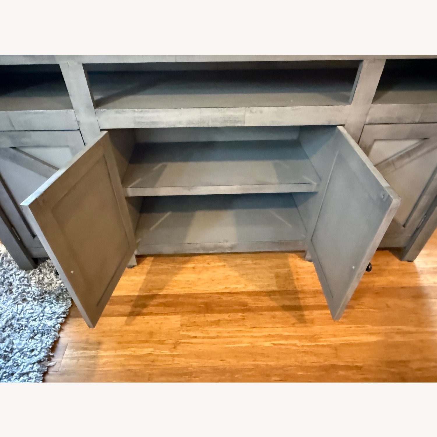 American Furniture Oregon 72” Grey TV Stand - image-3