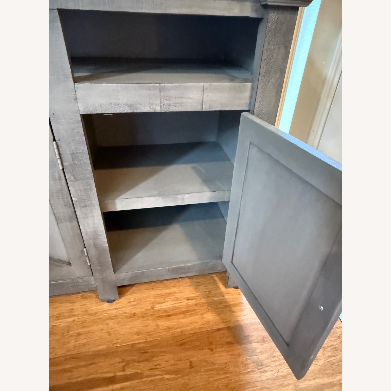 American Furniture Oregon 72” Grey TV Stand - image-5