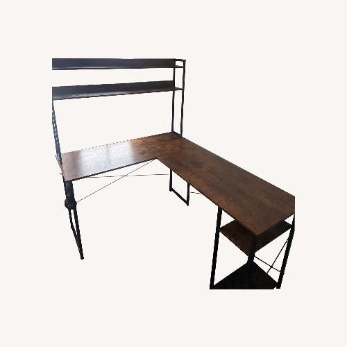 Used Dark Brown Desk for sale on AptDeco