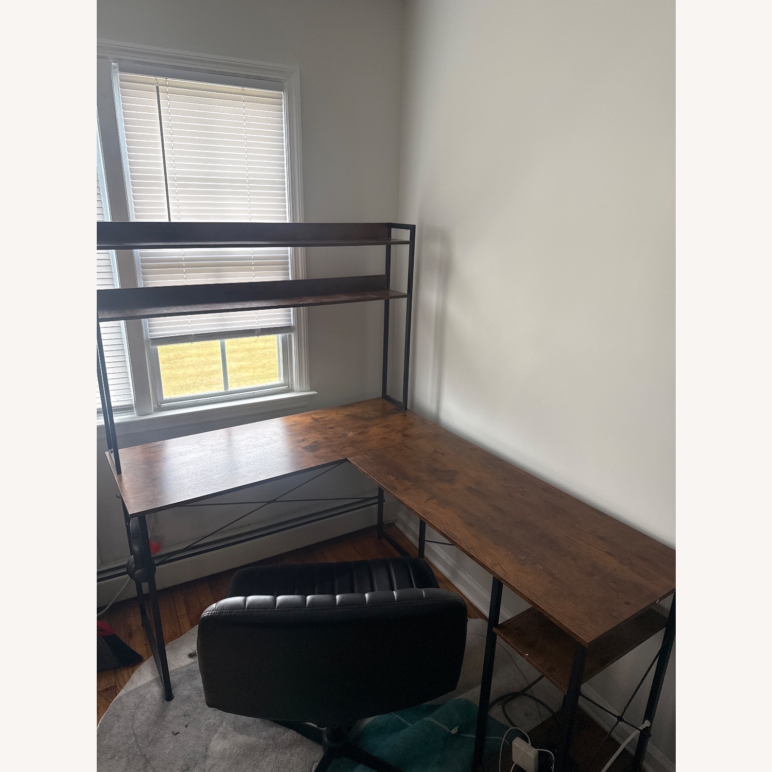 Dark Brown Desk - image-1