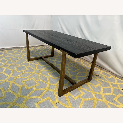 Used Restoration Hardware T-Brace Dining Table for sale on AptDeco
