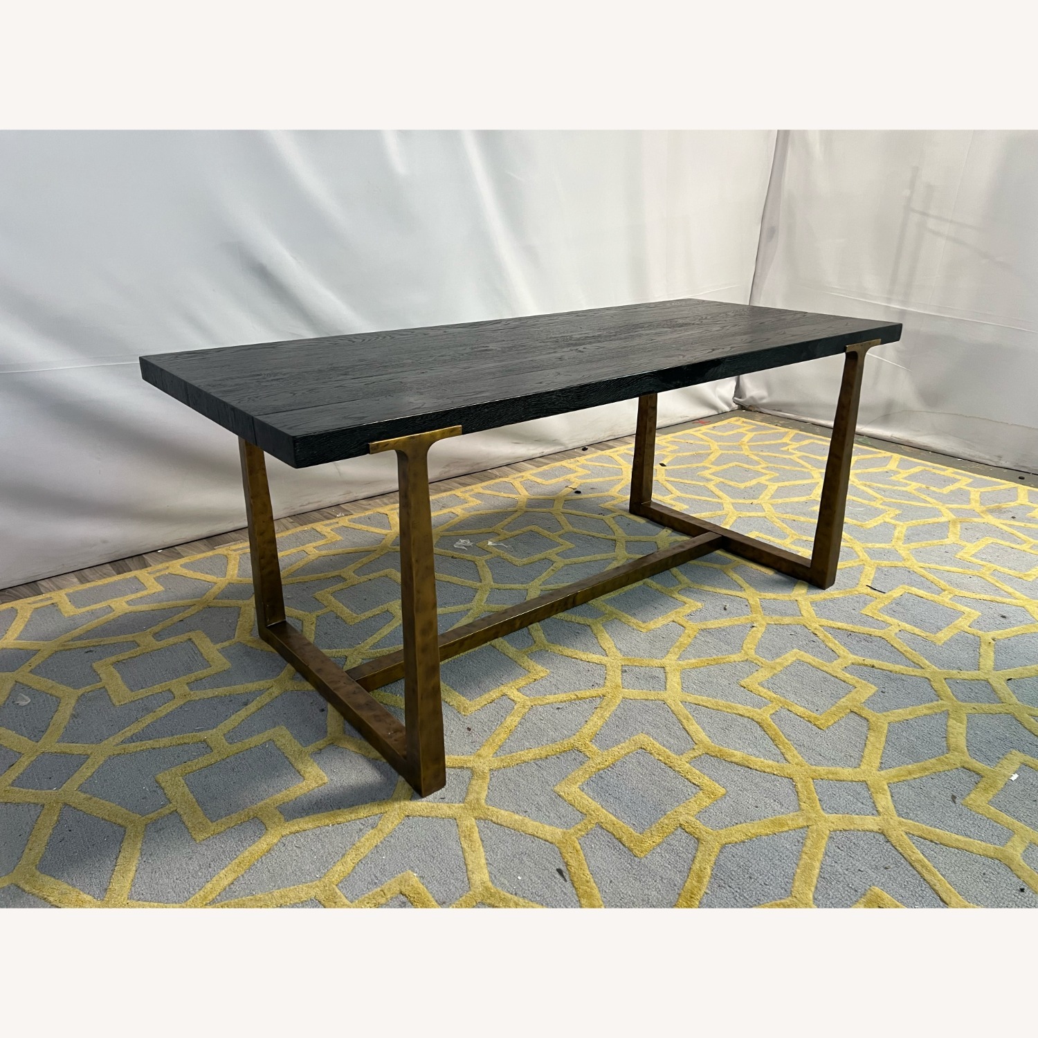 Restoration Hardware T-Brace Dining Table - image-3