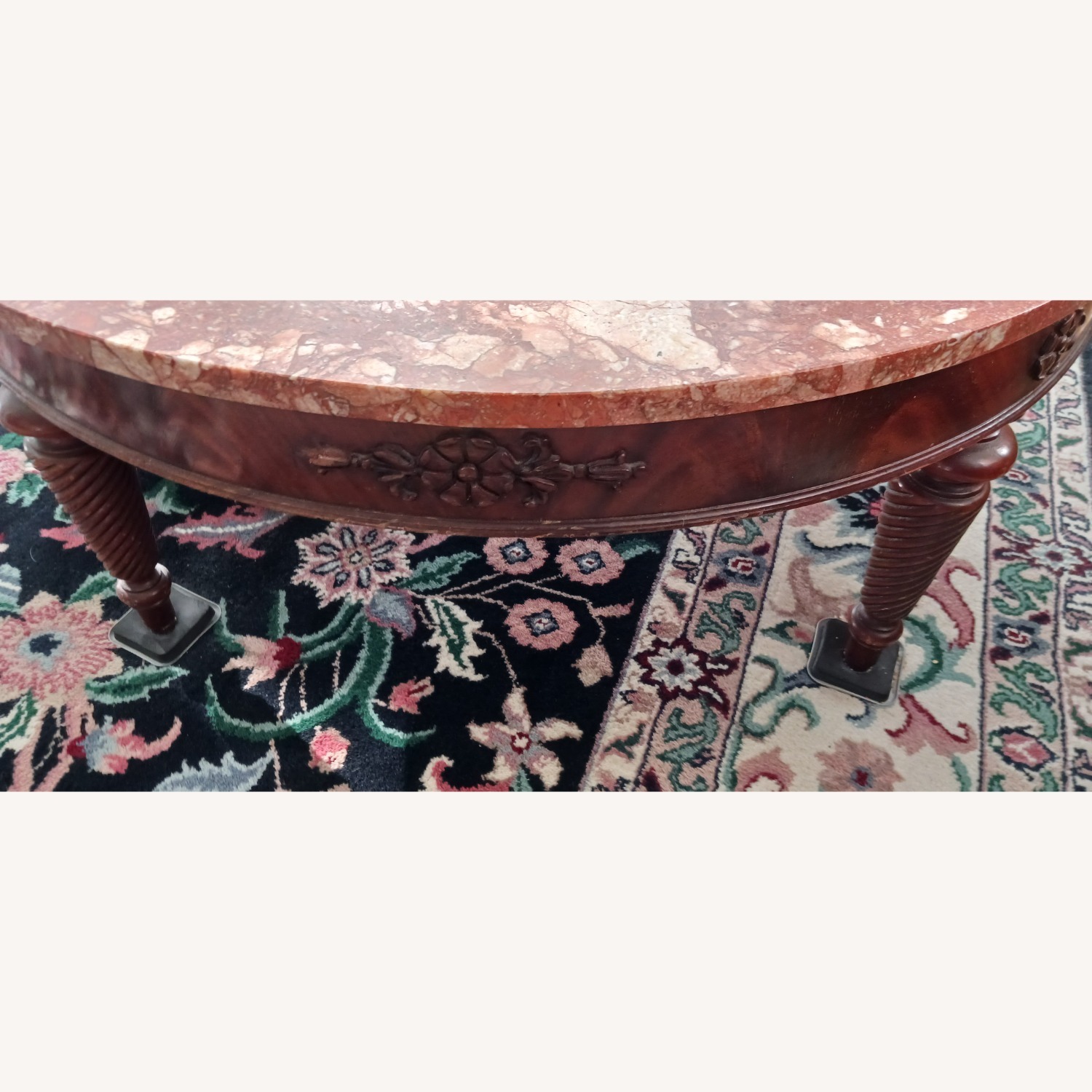 Vintage/Antique Finds Marble Coffee Table - image-4
