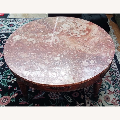 Used Vintage/Antique Finds Marble Coffee Table for sale on AptDeco