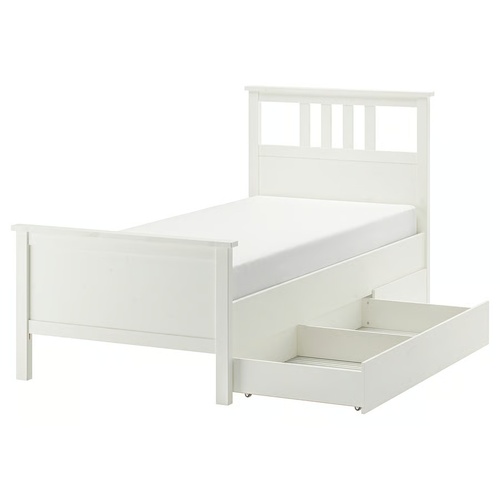 Used IKEA HEMNES Single Bed Frame for sale on AptDeco