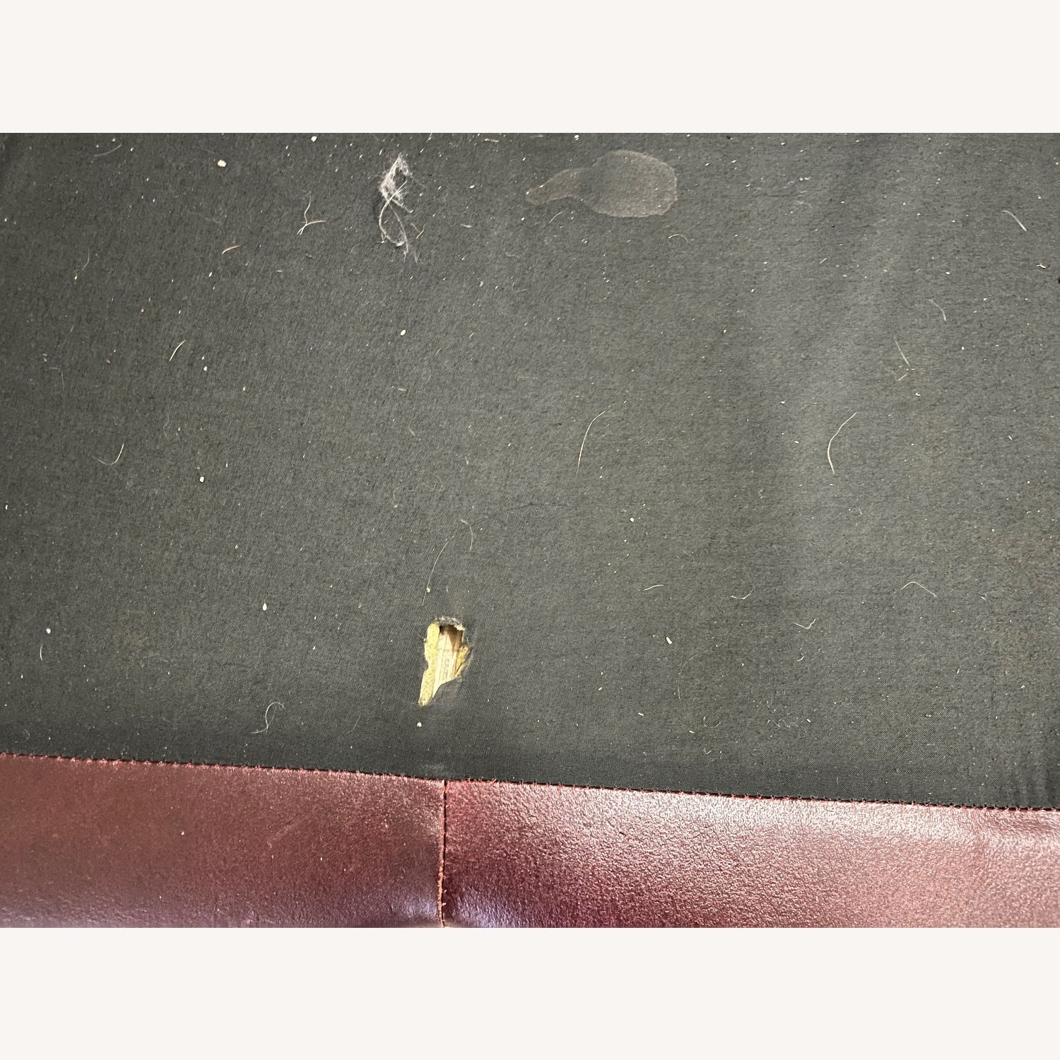 Dark Brown Leather 3+ Seater Sofa - image-3