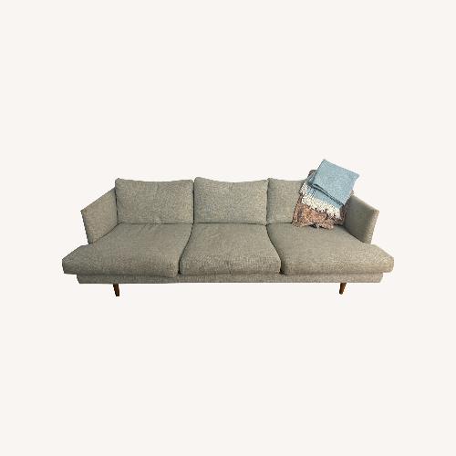 Used Article Burrard Light Gray Fabric 3+ Seater Sofa for sale on AptDeco