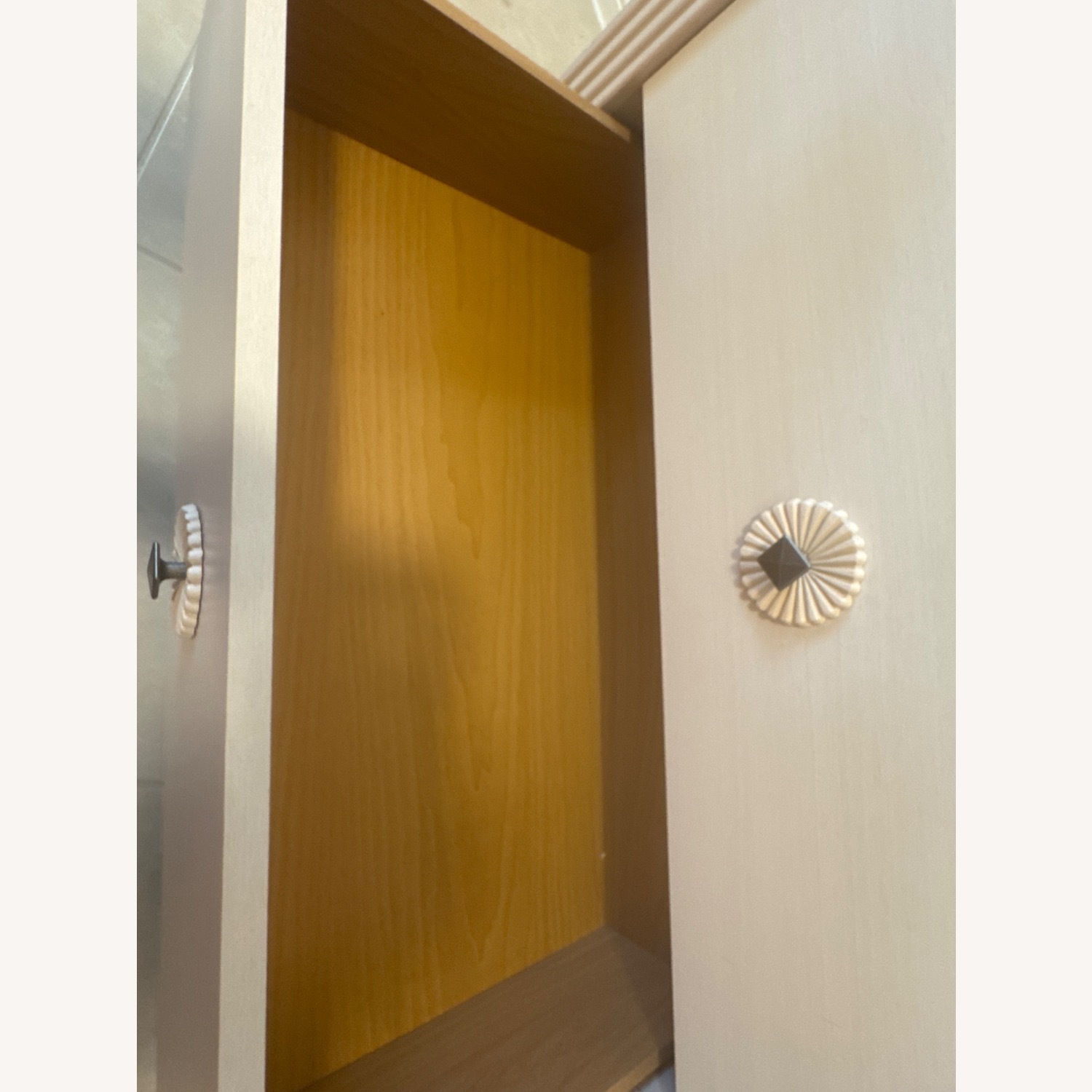 Natural Wood Armoire - image-5