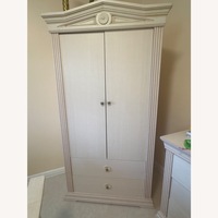 Natural Wood Armoire