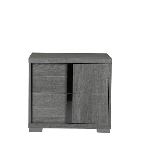 Used Dark Gray Nightstand for sale on AptDeco