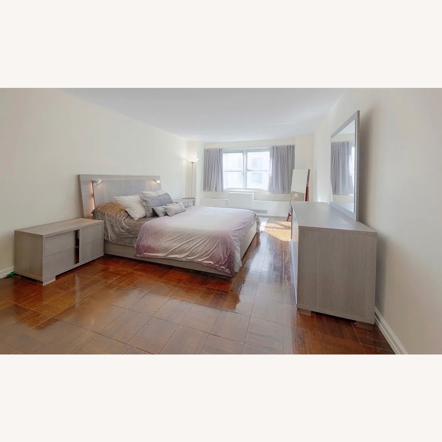 Dark Gray Nightstand - image-4