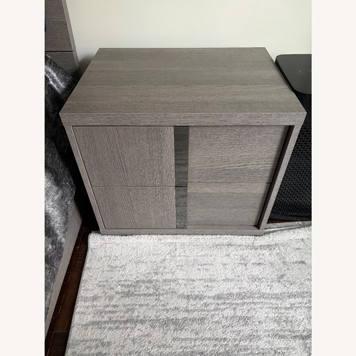 Used Dark Gray Nightstand for sale on AptDeco