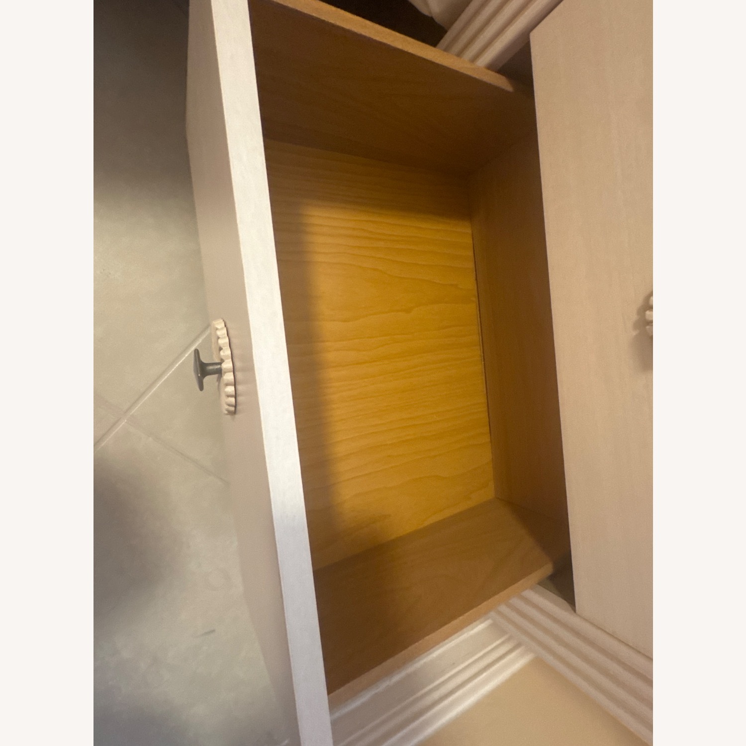 Antique Natural Wood Nightstands - image-4