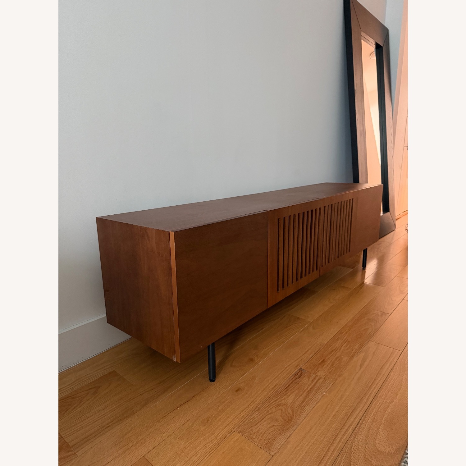 AllModern Light Brown Media Storage - image-3