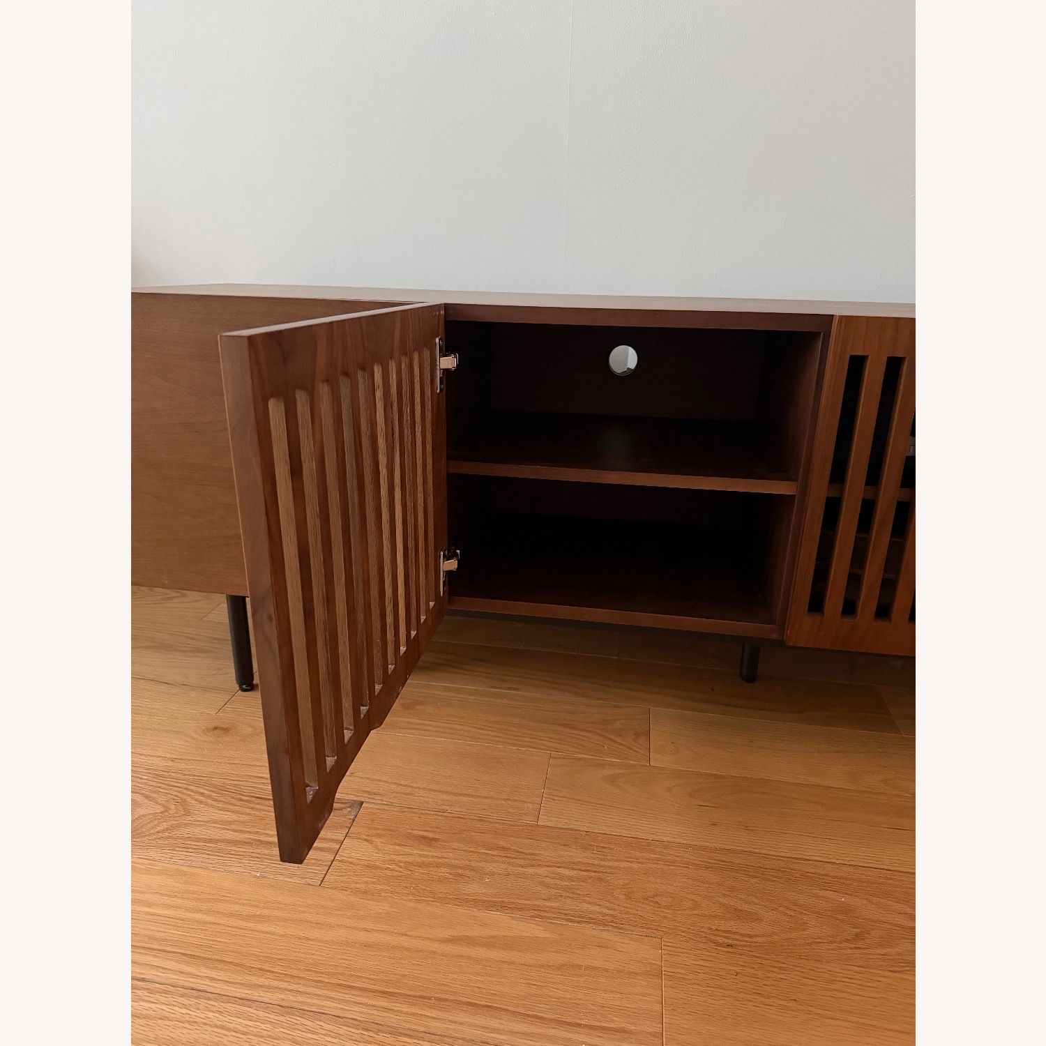 AllModern Light Brown Media Storage - image-5