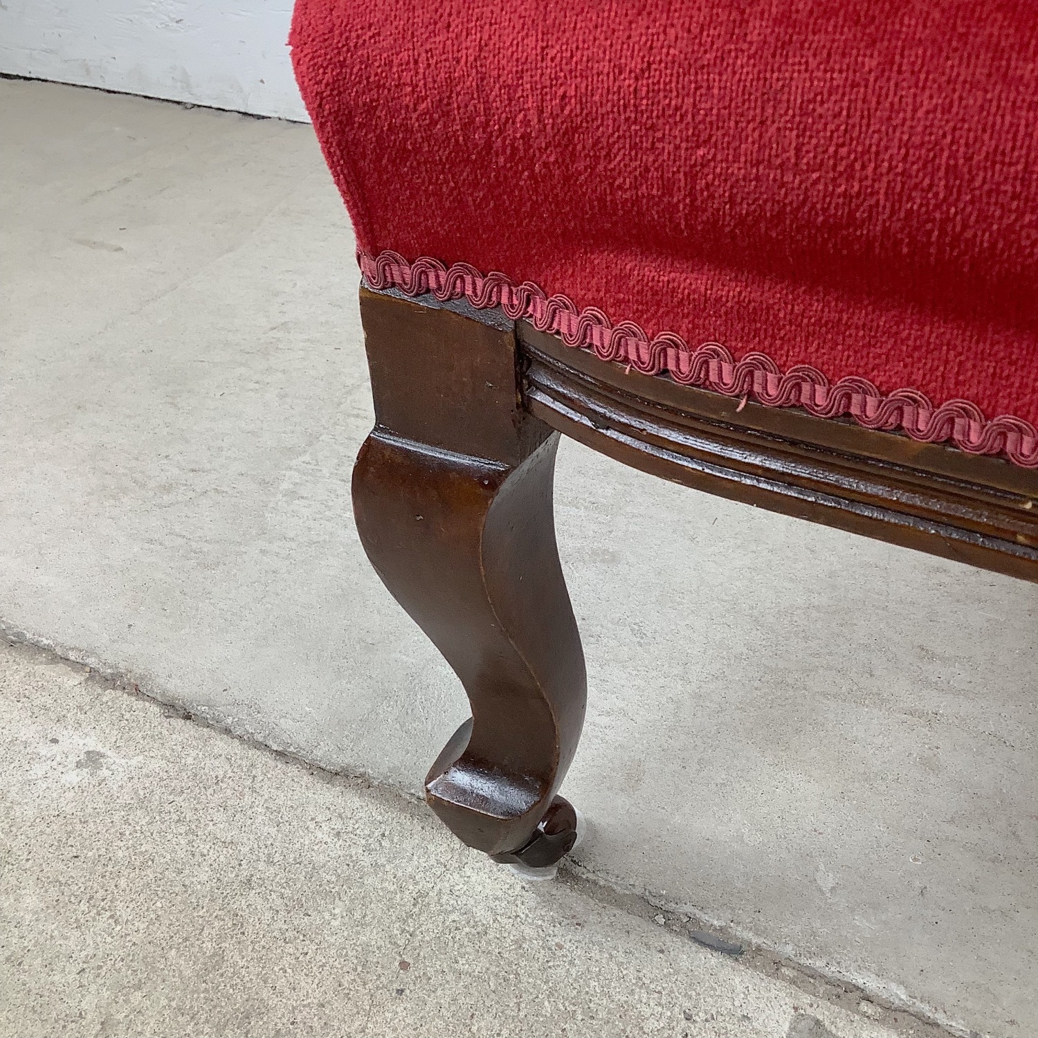 Vintage Upholstered Armchair – Empire Style - image-14